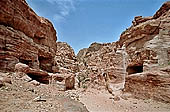 Petra - the walk which climbs up to the Monastery 